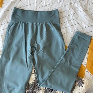 Teal leggings gymshark